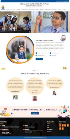 Website project 7 built by Essentient